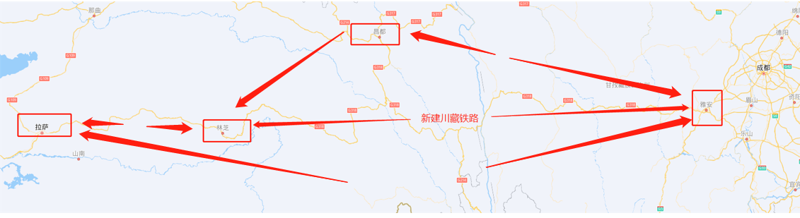 修建新川藏鐵路的意義？(圖1)